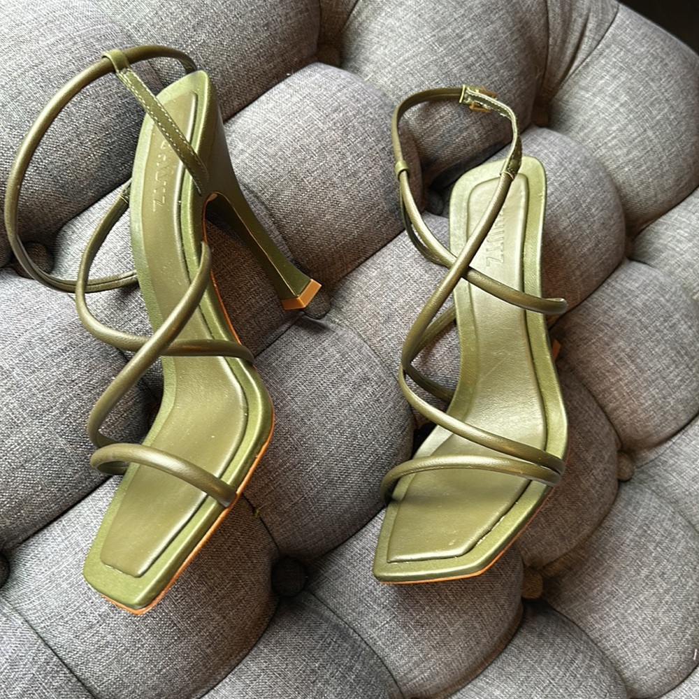 Schutz Lovi Leather Sandal